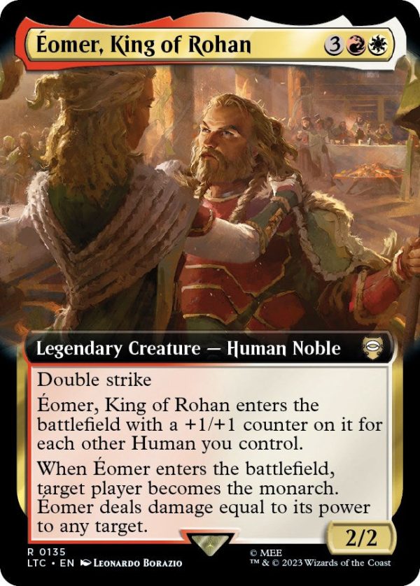 Eomer, King of Rohan (Extended Art) [The Lord of the Rings: Tales of Middle-Earth Commander] Fashion