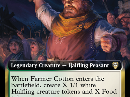 Farmer Cotton (Extended Art) [The Lord of the Rings: Tales of Middle-Earth Commander] Cheap