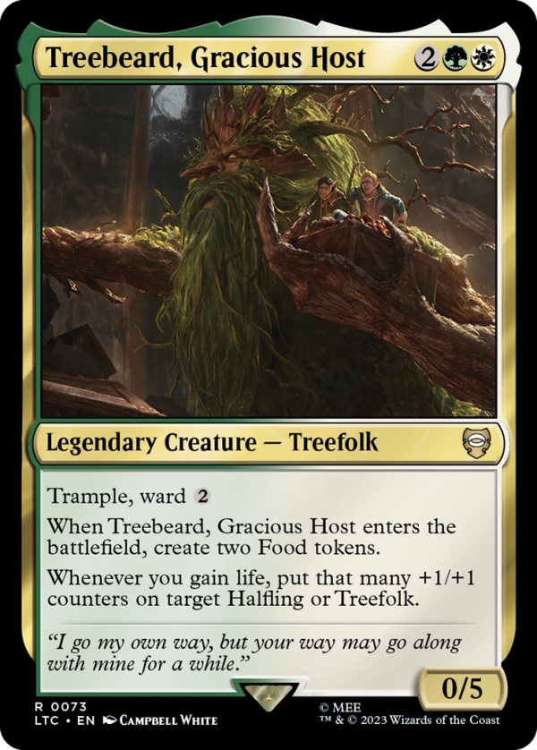 Treebeard, Gracious Host [The Lord of the Rings: Tales of Middle-Earth Commander] Fashion