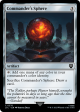 Commander s Sphere [The Lord of the Rings: Tales of Middle-Earth Commander] Supply