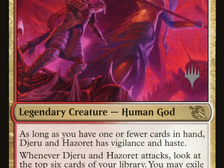 Djeru and Hazoret (Promo Pack) [March of the Machine Promos] Hot on Sale