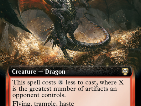 Cavern-Hoard Dragon (Extended Art) [The Lord of the Rings: Tales of Middle-Earth Commander] For Sale