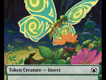 Butterfly    City s Blessing Double-Sided Token [March of the Machine Commander Tokens] Online