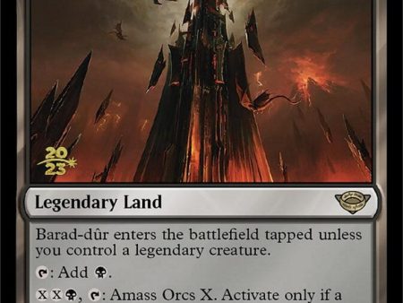 Barad-dur [The Lord of the Rings: Tales of Middle-Earth Prerelease Promos] Discount