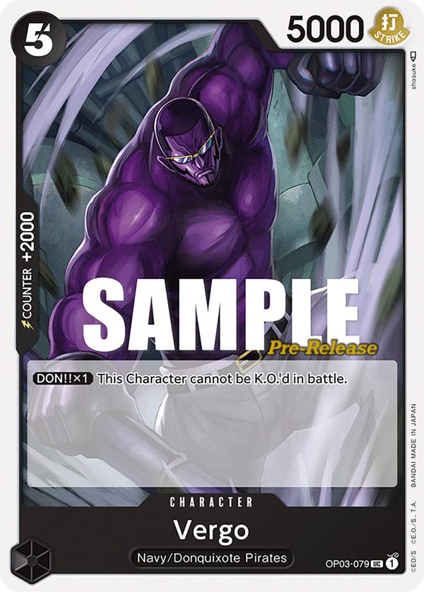 Vergo [Pillars of Strength Pre-Release Cards] For Sale