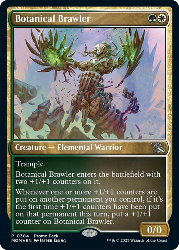 Botanical Brawler (Promo Pack) [March of the Machine Promos] Online now