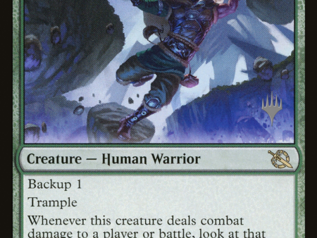 Doomskar Warrior (Promo Pack) [March of the Machine Promos] For Sale