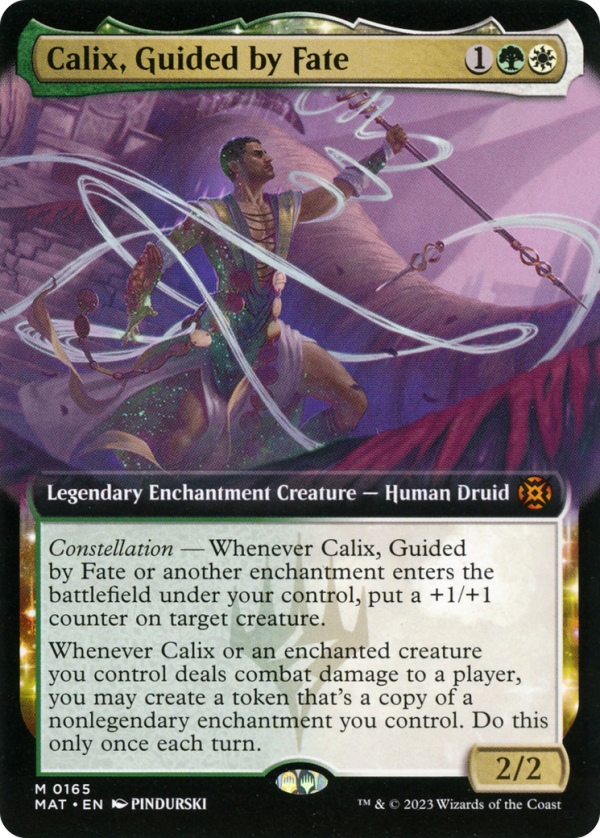 Calix, Guided by Fate (Extended Art) [March of the Machine: The Aftermath] on Sale