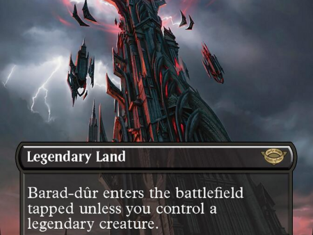 Barad-dur (Borderless Alternate Art) (340) [The Lord of the Rings: Tales of Middle-Earth] Online