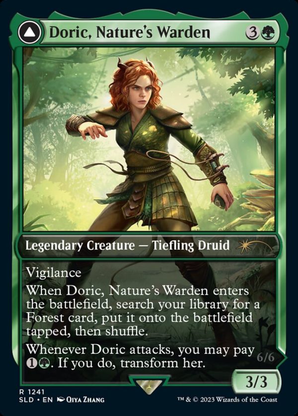 Doric, Nature s Warden    Doric, Owlbear Avenger [Secret Lair Drop Series] Supply