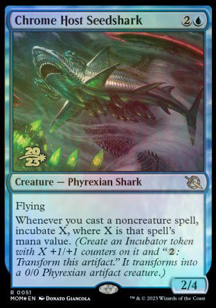 Chrome Host Seedshark [March of the Machine Prerelease Promos] Supply