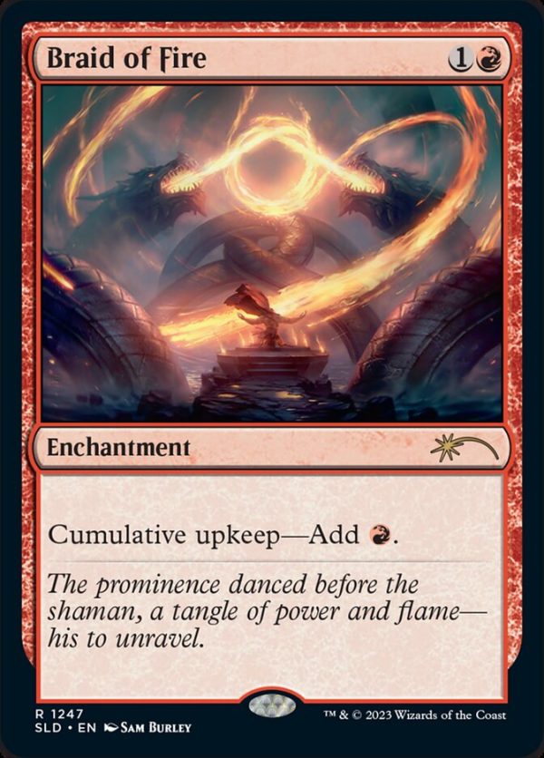 Braid of Fire [Secret Lair Drop Series] Supply