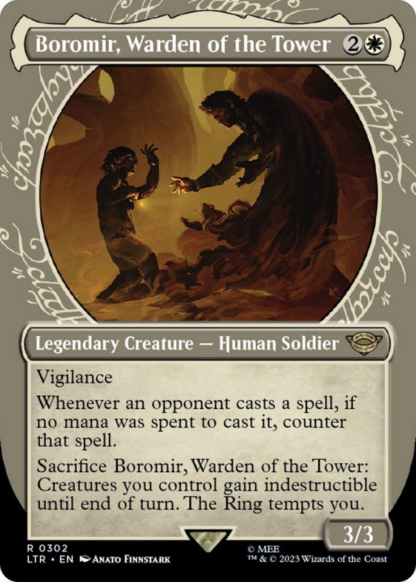 Boromir, Warden of the Tower (Showcase Ring Frame) [The Lord of the Rings: Tales of Middle-Earth] Discount