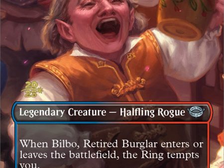 Bilbo, Retired Burglar [The Lord of the Rings: Tales of Middle-Earth Prerelease Promos] For Cheap