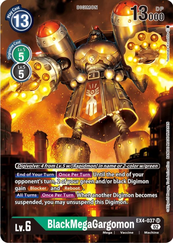 BlackMegaGargomon [EX4-037] (Alternate Art) [Alternative Being Booster] For Sale