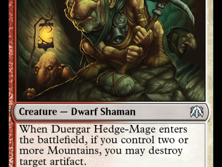 Duergar Hedge-Mage [March of the Machine Commander] Discount