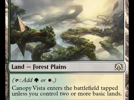 Canopy Vista [March of the Machine Commander] on Sale