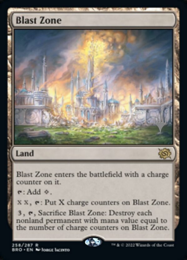 Blast Zone (Promo Pack) [The Brothers  War Promos] Cheap