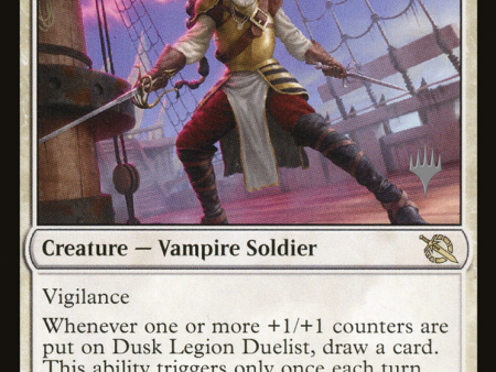 Dusk Legion Duelist (Promo Pack) [March of the Machine Promos] Hot on Sale