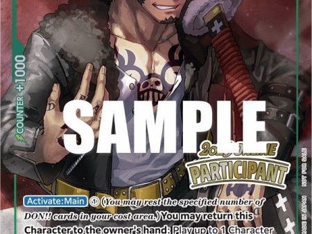 Trafalgar Law (Online Regional 2023) [Participant] [One Piece Promotion Cards] Hot on Sale