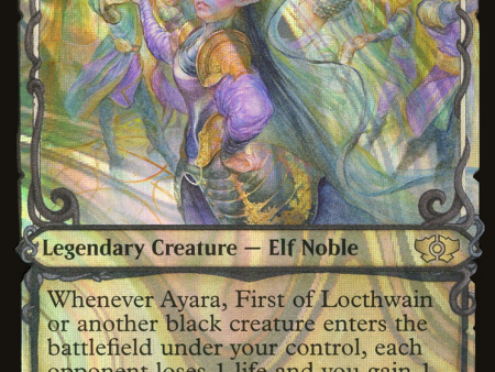 Ayara, First of Locthwain (Halo Foil) [Multiverse Legends] Cheap