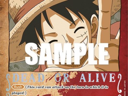 Monkey.D.Luffy (Wanted Poster) [Pillars of Strength] Hot on Sale