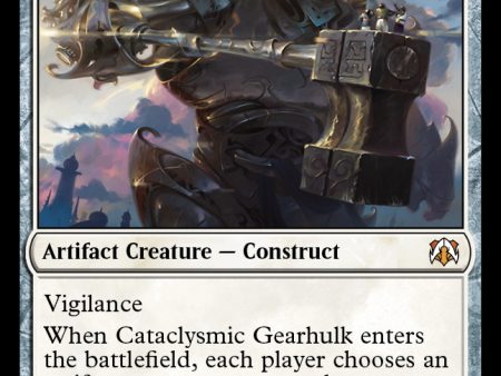 Cataclysmic Gearhulk [March of the Machine Commander] Online