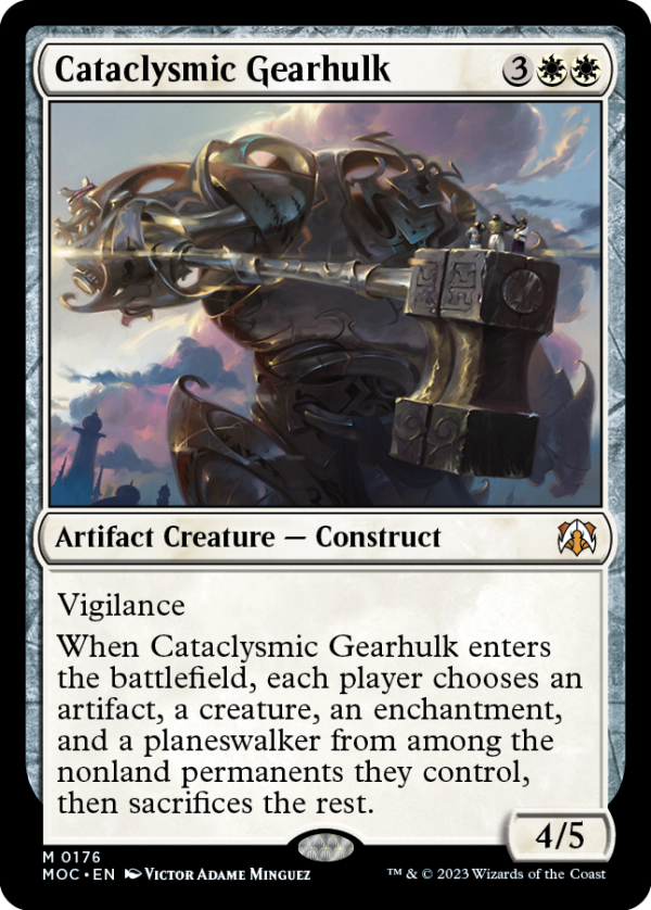 Cataclysmic Gearhulk [March of the Machine Commander] Online