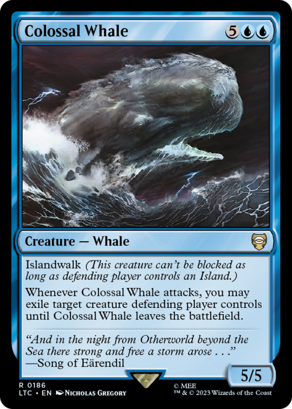 Colossal Whale [The Lord of the Rings: Tales of Middle-Earth Commander] Discount