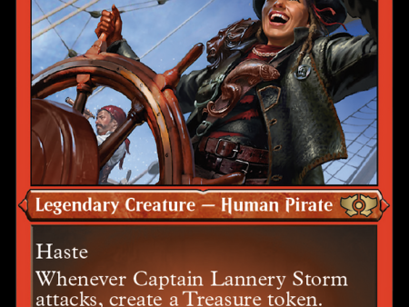 Captain Lannery Storm (Foil Etched) [Multiverse Legends] on Sale