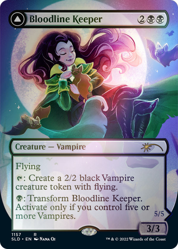 Bloodline Keeper    Lord of Lineage (Borderless) [Secret Lair: From Cute to Brute] Supply