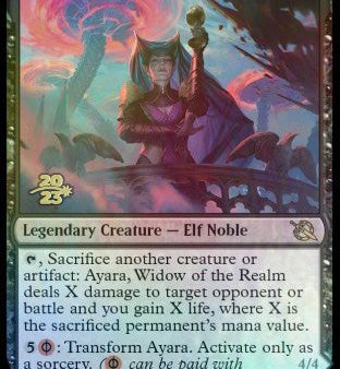 Ayara, Widow of the Realm    Ayara, Furnace Queen [March of the Machine Prerelease Promos] Online Hot Sale