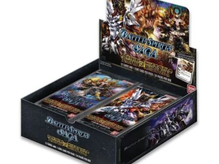 Battle Spirits Saga - Dawn of History Booster Box (BSS01) Online Hot Sale