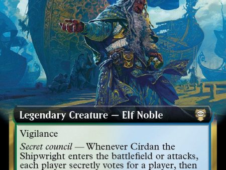 Cirdan the Shipwright (Extended Art) [The Lord of the Rings: Tales of Middle-Earth Commander] Cheap