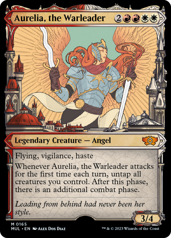 Aurelia, the Warleader (Halo Foil) [Multiverse Legends] Online