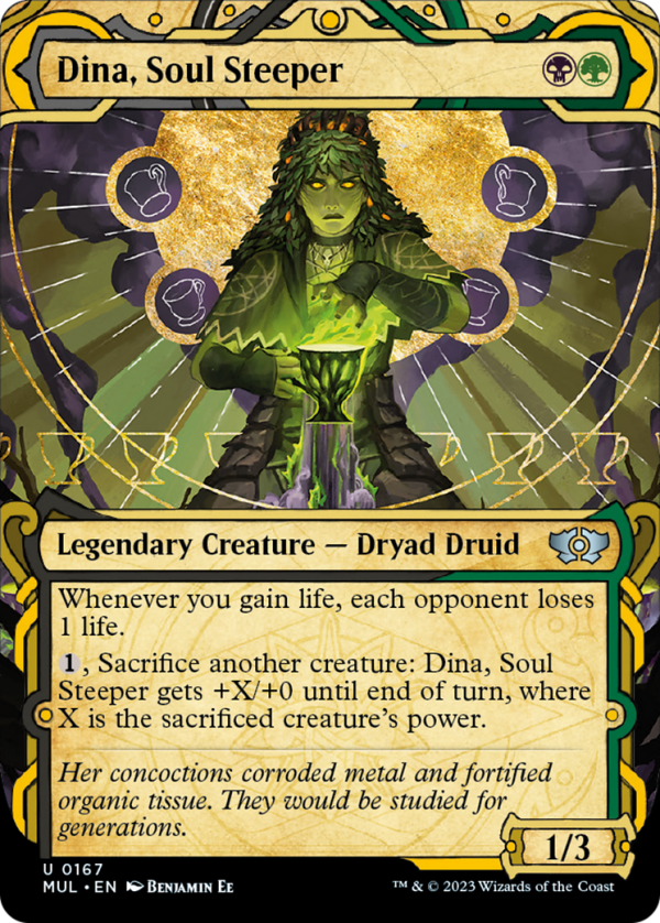 Dina, Soul Steeper (Halo Foil) [Multiverse Legends] For Discount