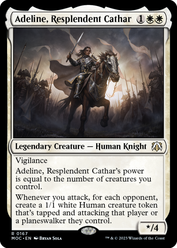 Adeline, Resplendent Cathar [March of the Machine Commander] Fashion