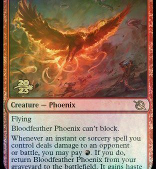 Bloodfeather Phoenix [March of the Machine Prerelease Promos] on Sale