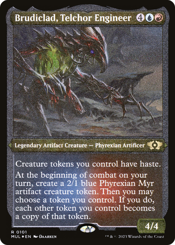 Brudiclad, Telchor Engineer (Foil Etched) [Multiverse Legends] Online