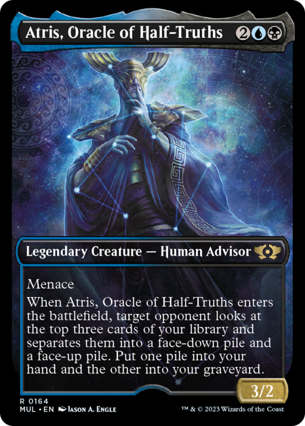 Atris, Oracle of Half-Truths (Halo Foil) [Multiverse Legends] Sale