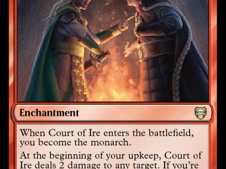 Court of Ire [The Lord of the Rings: Tales of Middle-Earth Commander] Sale