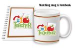 Teacher collection (Tote bag, notebook, pouch, mug, cushion) #1 Teacher white Online Sale