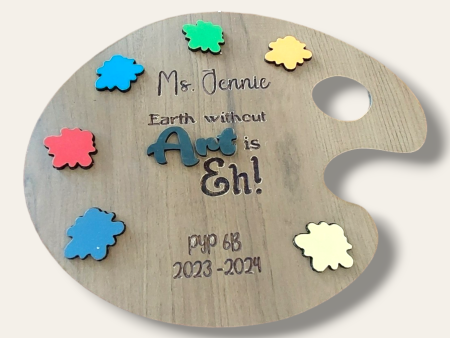 Personalized wooden palette Online