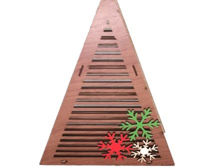 Wooden Christmas tree box on Sale