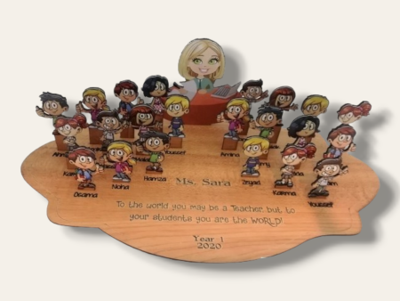 3D wooden Class (Cartoon) Online now