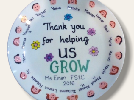 Hand painted Class plates Discount