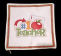 Teacher collection (Tote bag, notebook, pouch, mug, cushion) #1 Teacher white Online Sale