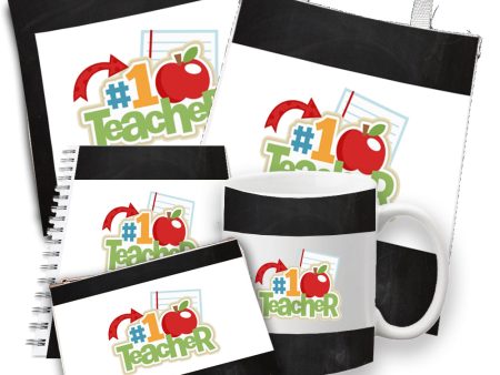 Teacher collection (Tote bag, notebook, pouch, mug, cushion) #1 Teacher black Fashion