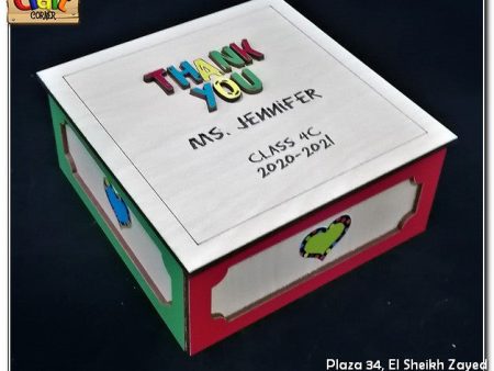 Thank you Teacher accordion box Sale