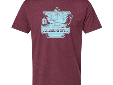 2023 Jonesboro Open Shirt - Heather Maroon Online Hot Sale